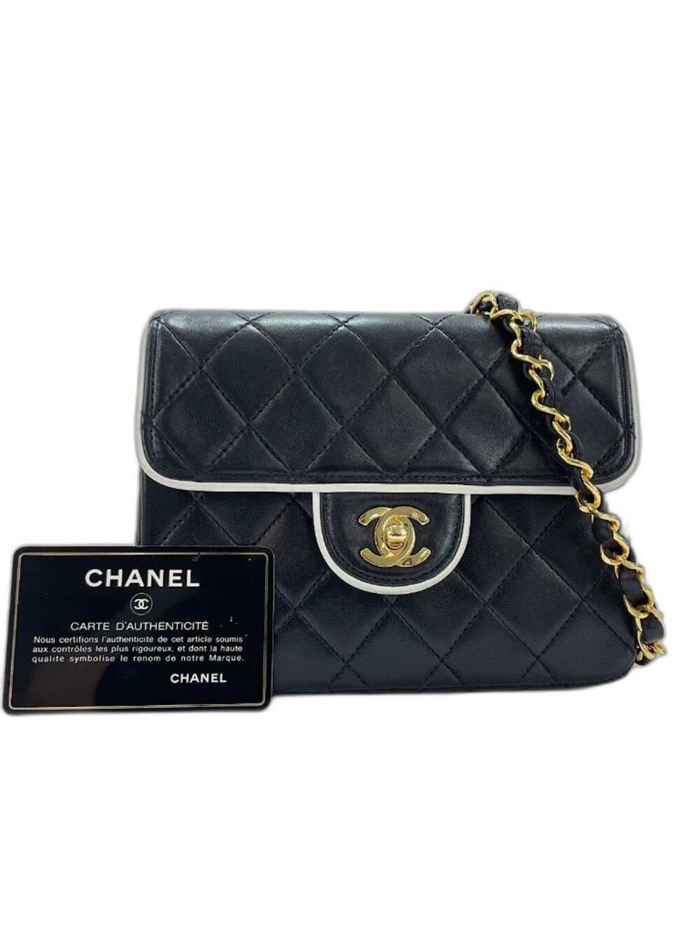 Chanel Shoulder Bag Mini Quilted